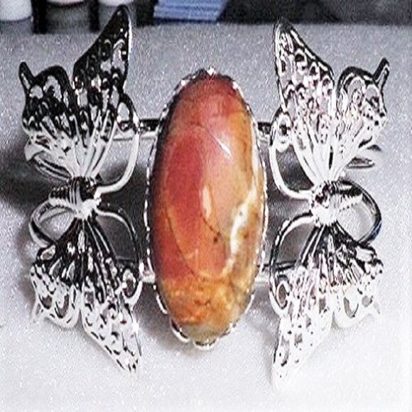 Butterfly Cuff Bracelet - Picture 1 of 3